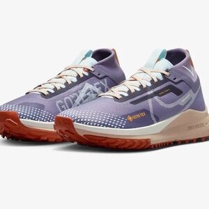 Nike Women’s React Waterproof Pegasus Trail 4 Gore-Tex Sneakers Athletic Shoes 6